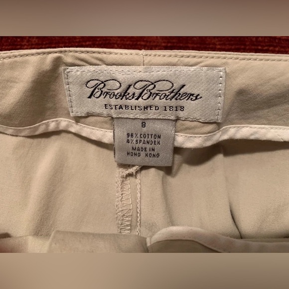 Beige Relaxed Fit Business Casual Pants - Picture 8 of 8